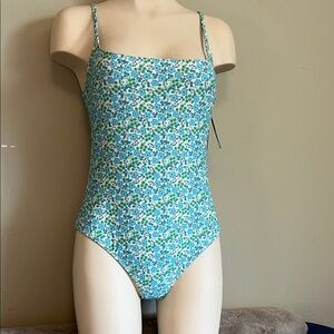 Jessica Simpson floral bathing suit